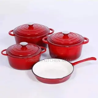 7pcs Cast Iron Cookware