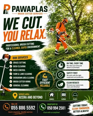 Pawaplaz Brush Cutter Operation