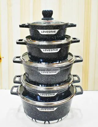 Love Smile Granite Cookware