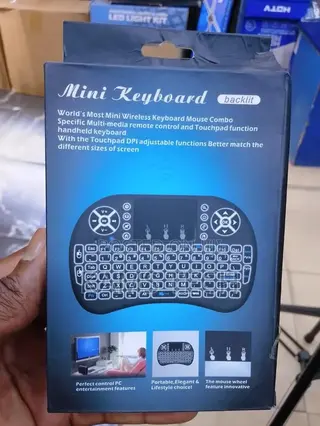 Wireless Mini Keyboard With Light and Touchpad