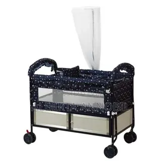 Metal Cot With Seat