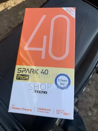 New Tecno Spark 40 Pro+ 256 GB Gray