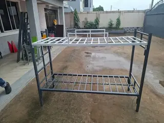 Single Metal Bunk Bed - Grey