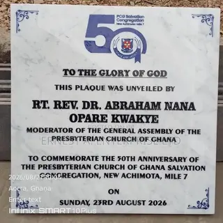 Plaque Engraving