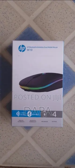 HP RGB Wireless Optical Usb-Recheable Mouse