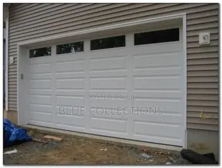 18 ×8 Automated Garage Door With Fanlight and Remote