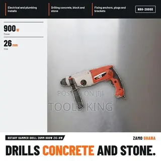 Rotary Hammer Drill 26Mm 900W Zic-Hw - NBH-2600D
