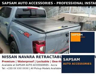Nissan Navara Pro-4x Retractable Roller Shutter Cover*