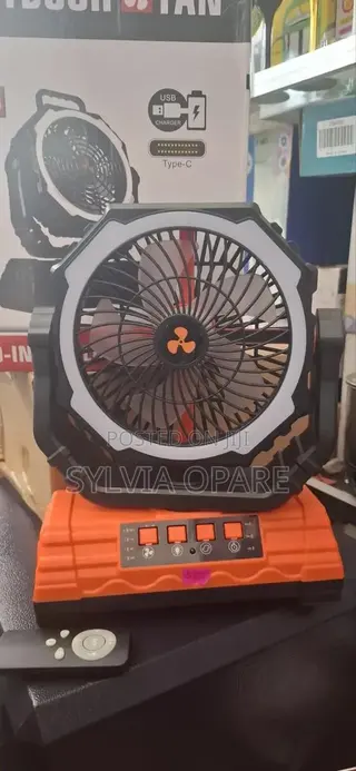 Rechargeable Fan and Light