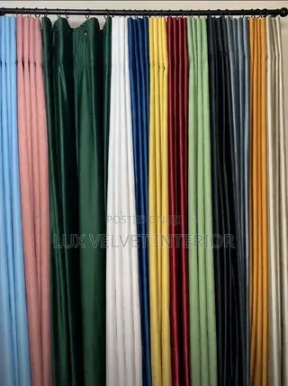 Quality Thick Blackout Curtains - All Colors Available / 2 Pieces