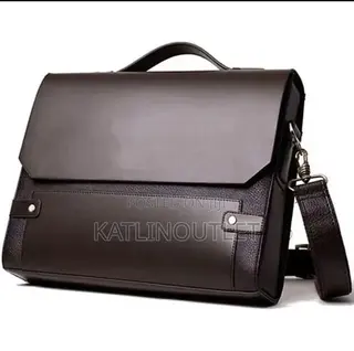 Pu Leather Laptop Men’S Bag