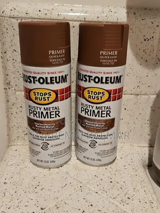 Stops Rust 12oz – Flat Brown Rusty Metal Primer Spray