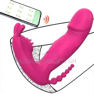 3 Way Butterfly APP Controlled Panty Vibrator Wearable Sex Toy