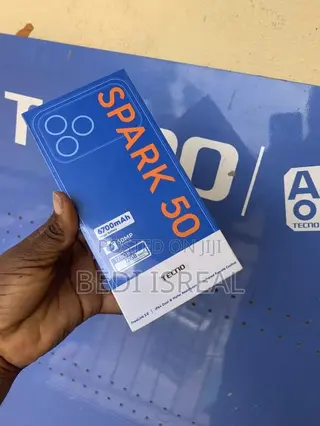 New Tecno Spark 50 128 GB Black