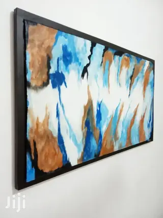 45x28" Abstract On Canvas