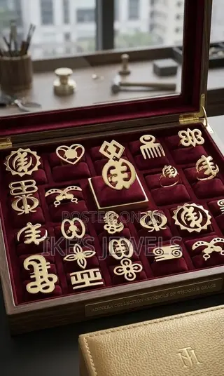 Adinkra Symbols Gold Rings