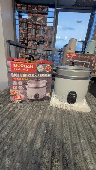 Morgan 2.2L Rice Cooker & Steamer RC-2205 900W