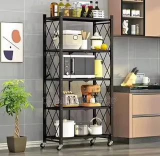 5 Layer Foldable Metal Rack