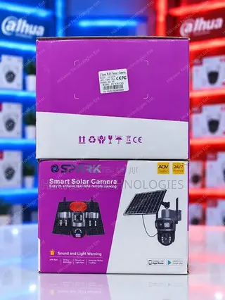 SPARK JA-S13B-4G Smart Solar 4g Triple Lens CCTV Camera