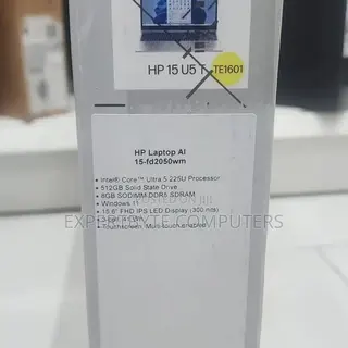 New Laptop HP 15 8GB Intel Core Ultra 5 SSD 512GB