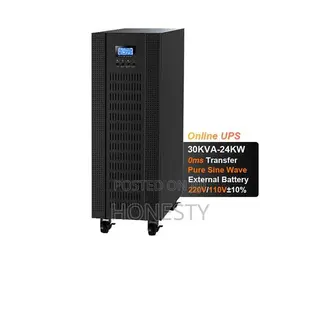 Cwups 30kva/24kw Three Phase Online Ups Backup Power Supply