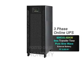 Cwups 60kva/48kw 3phase Ups Backup Power Supply for Medica