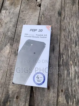 New Tecno Pop 20 128 GB Black