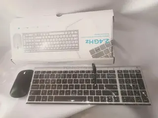 Rechargeable Wireless Keyboard and Mouse