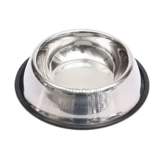 Stainless Steel Pet Dog Cat Puppy Food Water Single Bowl One