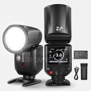 Neewer Z2 3000mah Battery TTL Round Head Flash Speedlite