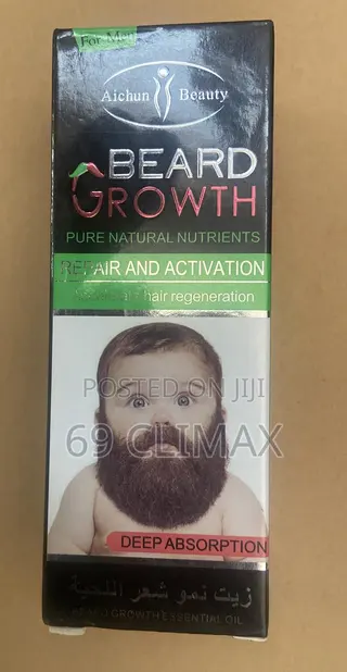 Organic Beard Growth Oil