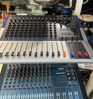 120-Yamaha KV Powered Mixer With Bluetooth, USB, Mine Jack