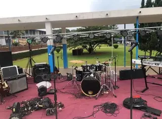 Live Band, Instruments and Lighting System