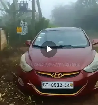Hyundai Elantra 2013 Red