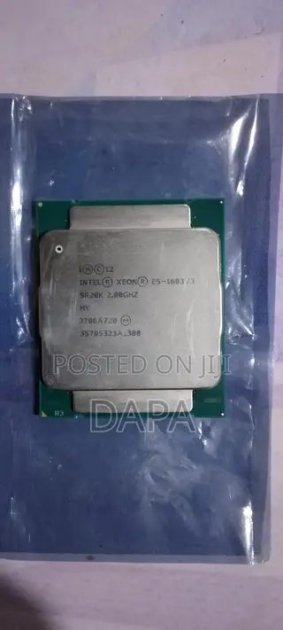 Intel Xeon E5-1603v3 Sr20k at 2.80ghz
