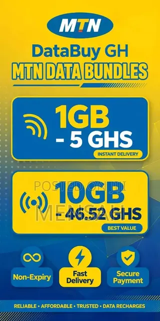 Cheap MTN Data Bundles Non-Expiry Fast Delivery
