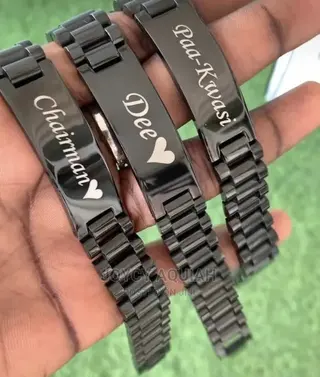 Customized Rolex and Stainless Bracelets for Your Loved Ones