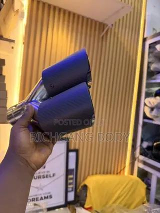 Original Carbon Fibre Double Exhaust Tips