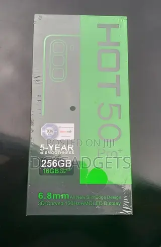 New Infinix Hot 50 Pro+ 4G 256 GB Gold