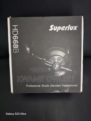 Superlux Hd668b Studio Headphone