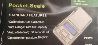 Digital Pocket Scale