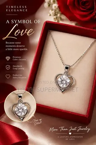 Silver Love Necklace
