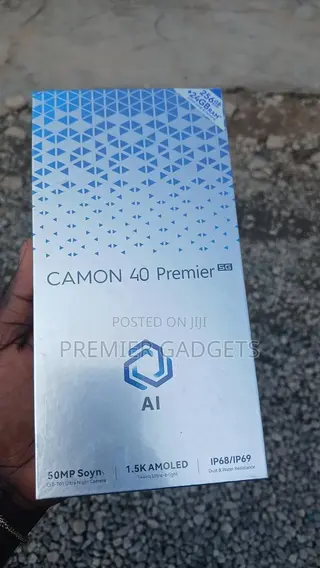New Tecno Camon 40 Premier 5G 256 GB White