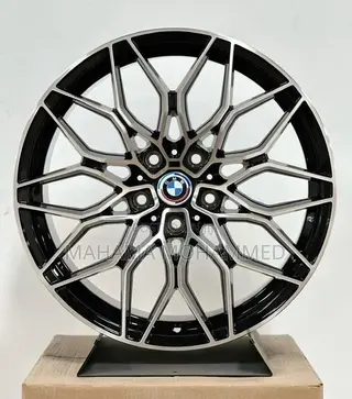 BMW Rim 19 Black and Silver