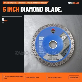 TVR 125 Superpro > 5Inch Turbo Viper Diamond Cutting Blad - RUBI-30987