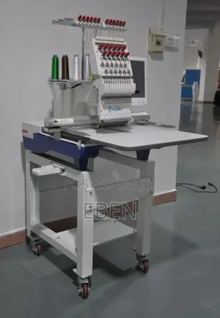 Single Head Embroidery Machine