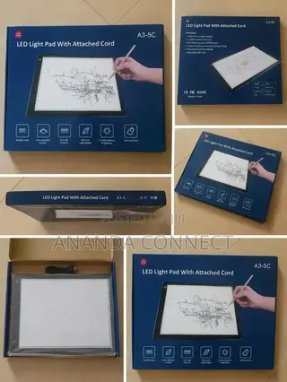 LED Light Pad for Tracing Drawing UltraThin Adjustable Brightness