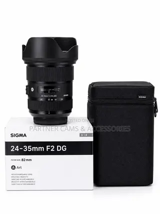Sigma 24–35mm F2 DG Art Lens.