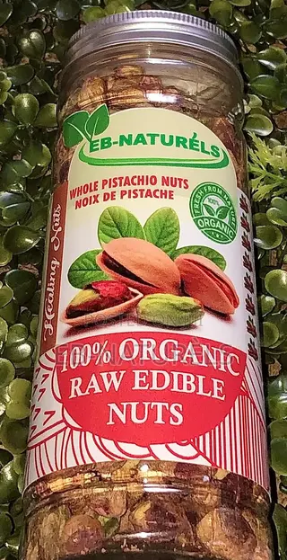 Organic Whole All Natural Edible Pistachio Nuts