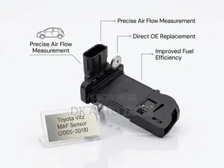 Toyota Vitz Mass Air Flow (MAF) Sensor 2005–2018